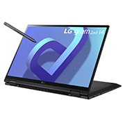 LG Laptop LG gram 14'' 2022 z dotykowym ekranem, Windows 11 Home, SSD 512GB M.2(NVME), 16GB, Intel Evo z procesorem Intel® Core™ i5 12. generacji, 14T90Q-G, kolor czarny, 14T90Q-G