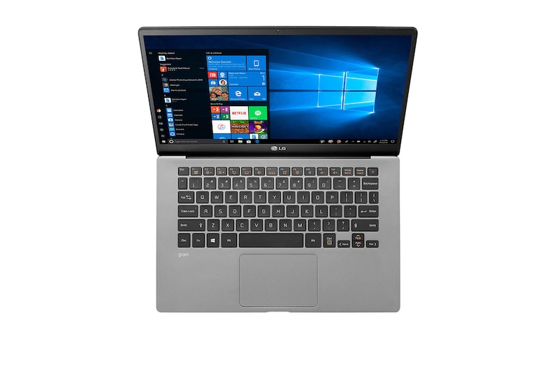LG Ultrabook LG gram 14" 2020, Srebrny, SSD 256GB, Waga 999g, Procesor Intel 10. Generacji 14Z90N-V, 14Z90N-V