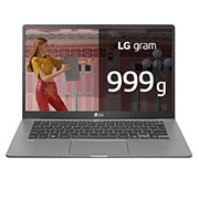 LG Ultrabook LG gram 14" 2020, Srebrny, SSD 256GB, Waga 999g, Procesor Intel 10. Generacji 14Z90N-V, 14Z90N-V