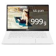 LG Ultrabook LG gram 14" 2020, Biały, SSD 256GB, Waga 999g, Procesor Intel 10. Generacji 14Z90N-V, 14Z90N-V-White