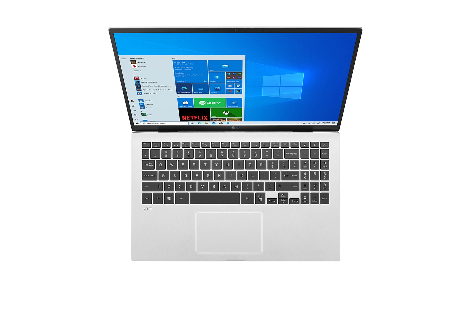 LG Ultrabook LG gram 15,6" 2021, Windows 10 Home, SSD 512GB, 16GB, Intel Evo z procesorem Intel® Core™ i5 11 generacji, 15Z90P-G, kolor srebrny, 15Z90P-G.AA56Y