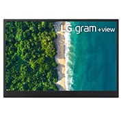 LG 16-calowy przenośny monitor LG gram +view ze złączem USB Type-C™, 16MQ70