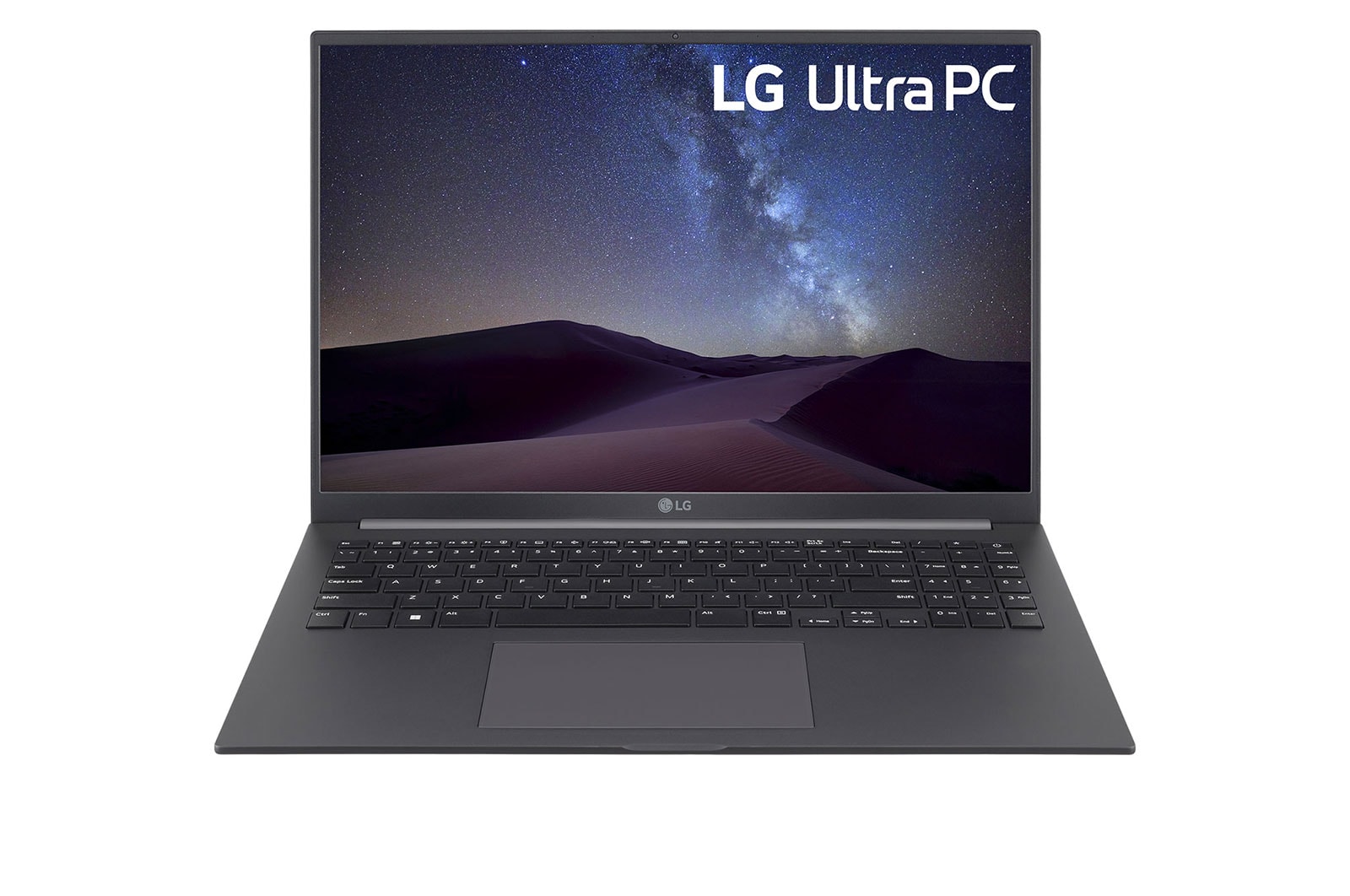 LG Lekki laptop LG UltraPC z ekranem IPS o przekątnej 16'' i proporcjach 16:10 z technologią przeciwodblaskową oraz procesorem AMD Ryzen™ 5000, 16U70Q-G