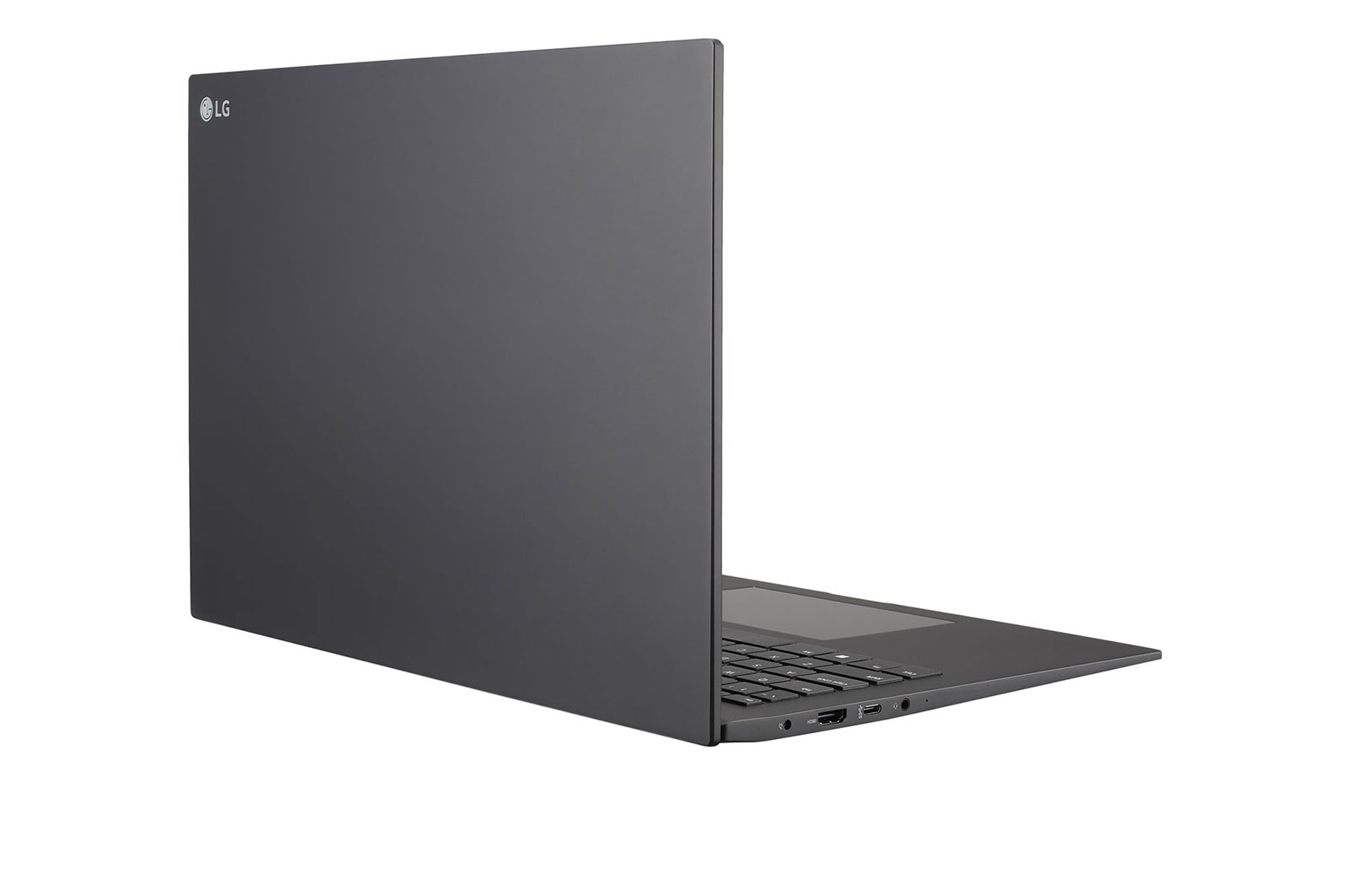 LG Lekki laptop LG UltraPC z ekranem IPS o przekątnej 16'' i proporcjach 16:10 z technologią przeciwodblaskową oraz procesorem AMD Ryzen™ 5000, 16U70Q-G