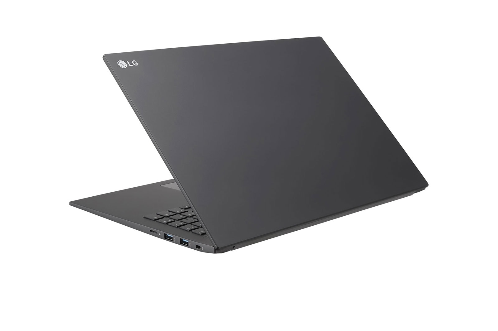 LG Lekki laptop LG UltraPC z ekranem IPS o przekątnej 16'' i proporcjach 16:10 z technologią przeciwodblaskową oraz procesorem AMD Ryzen™ 5000, 16U70Q-G