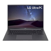 LG Lekki laptop LG UltraPC z ekranem IPS o przekątnej 16'' i proporcjach 16:10 z technologią przeciwodblaskową oraz procesorem AMD Ryzen™ 5000, 16U70Q-G