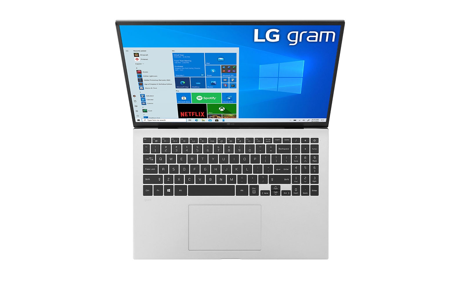 LG Ultrabook LG gram 16" 2021, Windows 10 Home, SSD 512GB, 16GB, Intel Evo z procesorem Intel® Core™ i5 11 generacji, 16Z90P-G, kolor srebrny, 16Z90P-G.AA56Y