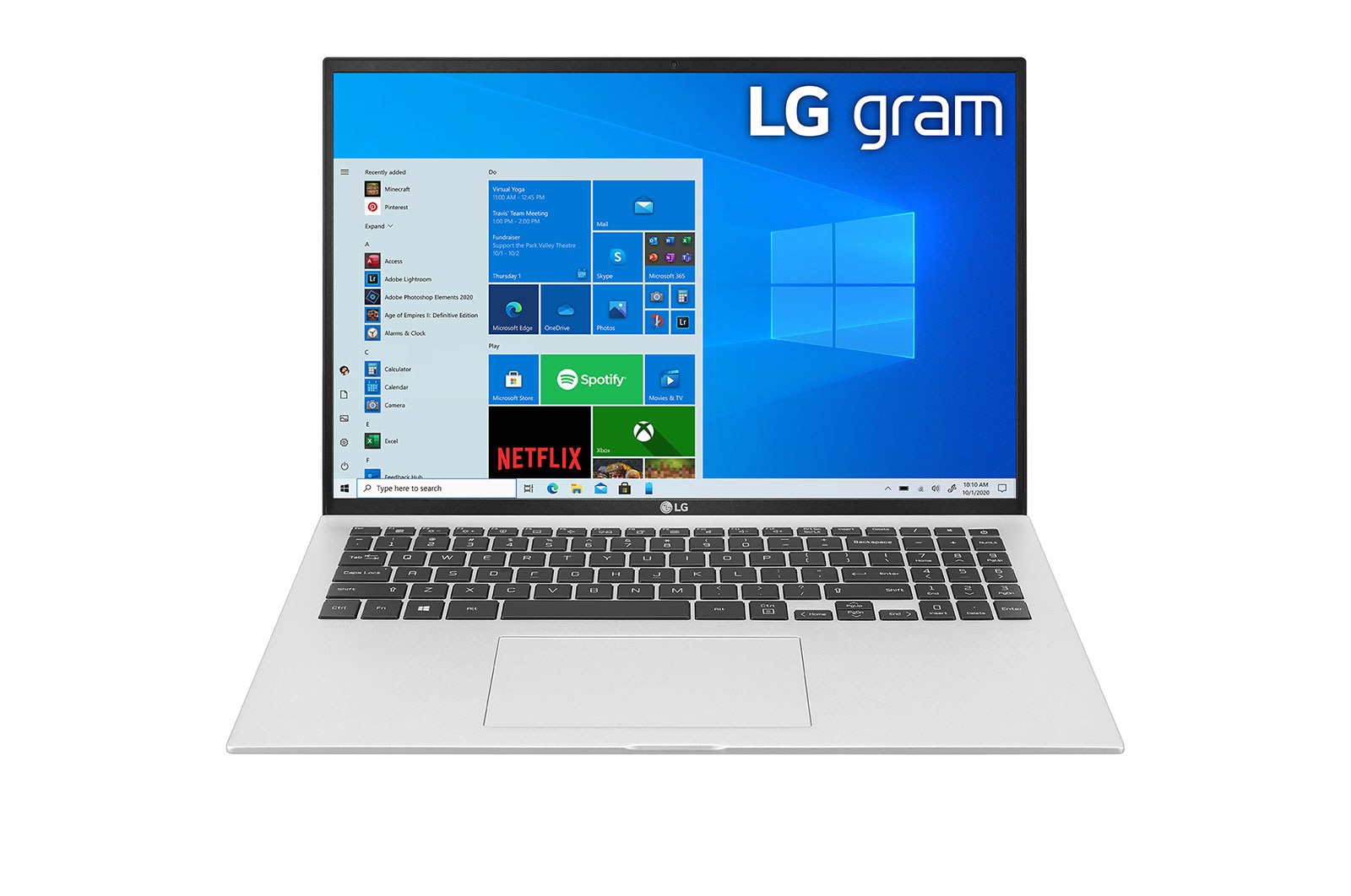 LG Ultrabook LG gram 16" 2021, Windows 10 Home, SSD 512GB, 16GB, Intel Evo z procesorem Intel® Core™ i5 11 generacji, 16Z90P-G, kolor srebrny, 16Z90P-G.AA56Y