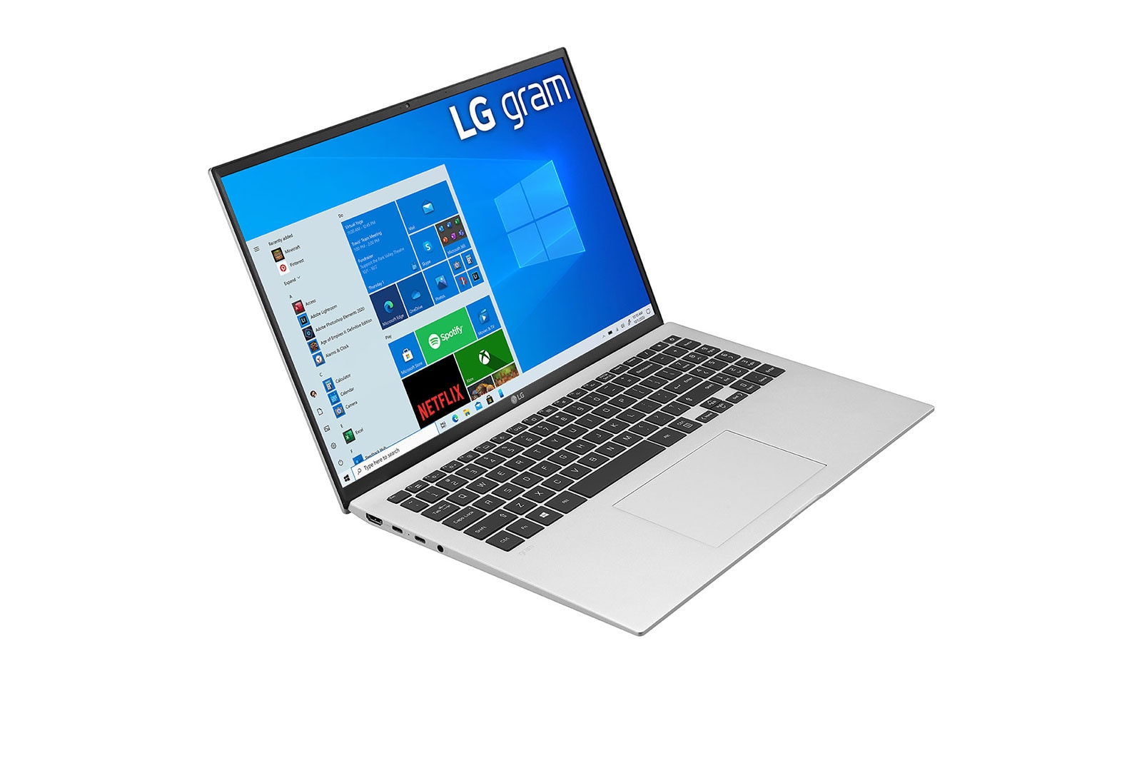 LG Ultrabook LG gram 16" 2021, Windows 10 Home, SSD 512GB, 16GB, Intel Evo z procesorem Intel® Core™ i5 11 generacji, 16Z90P-G, kolor srebrny, 16Z90P-G.AA56Y