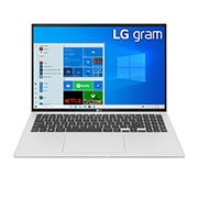 LG Ultrabook LG gram 16" 2021, Windows 10 Home, SSD 512GB, 16GB, Intel Evo z procesorem Intel® Core™ i5 11 generacji, 16Z90P-G, kolor srebrny, 16Z90P-G.AA56Y