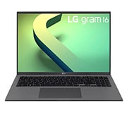 LG Laptop LG gram 16'' 2022 z matową matrycą, Windows 11 Home, SSD 512GB M.2(NVME),16GB, Intel Evo z procesorem Intel® Core™ i5 12. generacji, 16Z90Q-G, kolor szary, 16Z90Q-G.AA56Y