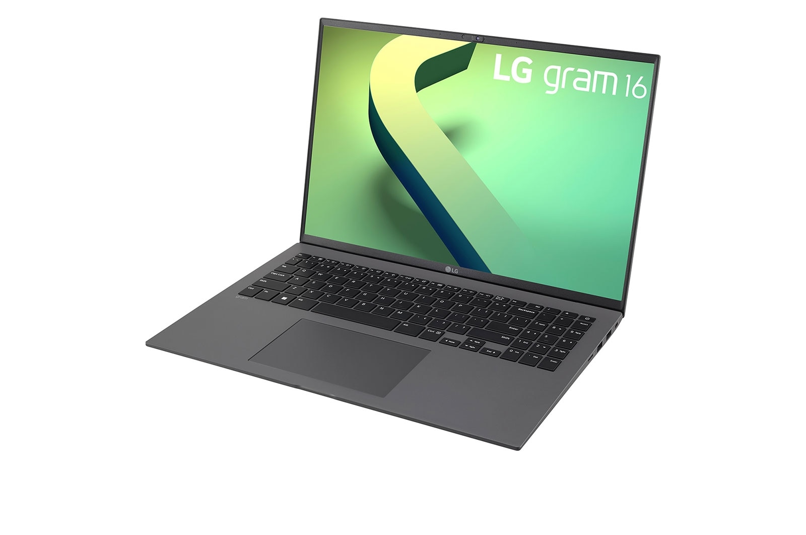 LG Laptop LG gram 16'' 2022 z matową matrycą, Windows 11 Home, SSD 512GB M.2(NVME),16GB, Intel Evo z procesorem Intel® Core™ i5 12. generacji, 16Z90Q-G, kolor szary, 16Z90Q-G.AA56Y