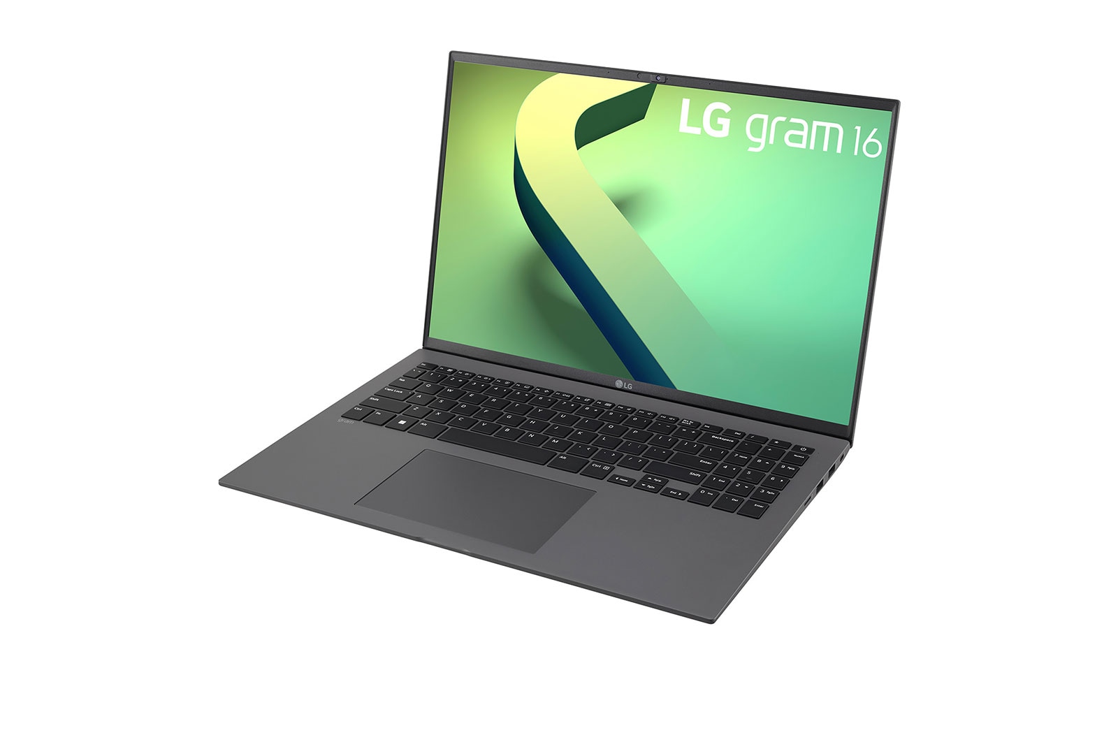 LG Laptop LG gram 16'' 2022 z matową matrycą, Windows 11 Home, SSD 1TB (NVME),16GB, Intel Evo z procesorem Intel® Core™ i7 12. generacji, 16Z90Q-G, kolor szary, 16Z90Q-G.AA79Y