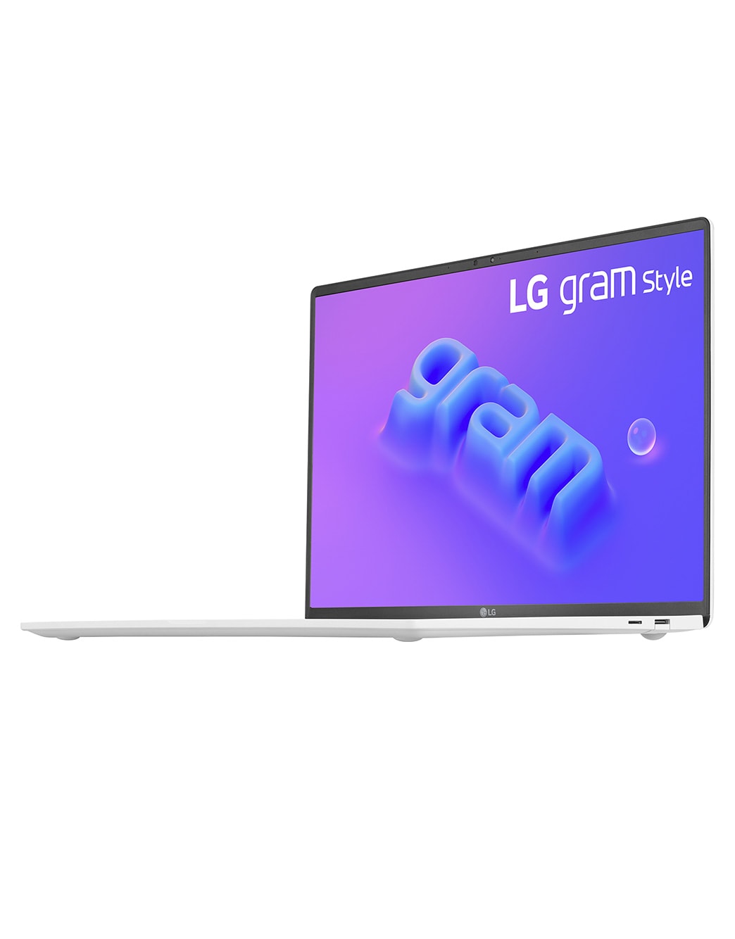 LG Laptop LG gram Style 16'' 2023 z antyodblaskowym ekranem OLED, <br>Windows 11 Home, SSD 1TB M.2 (NVME), 16GB, Intel Evo z procesorem Intel® Core™ i7 13. generacji, 16Z90RS, kolor Aurora White, 16Z90RS-G.AA77Y