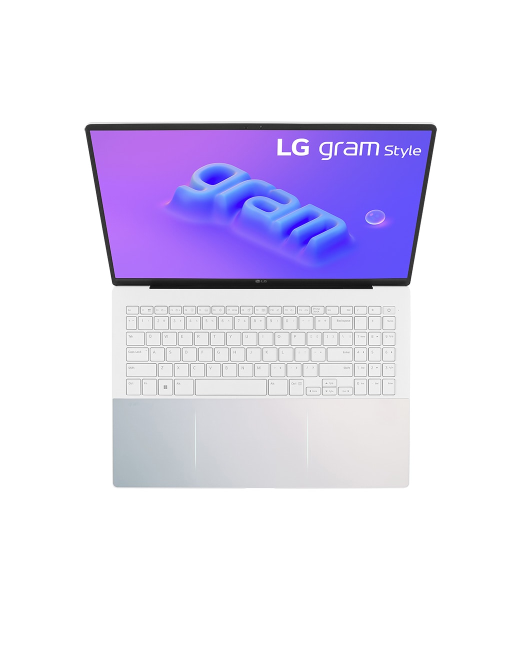 LG Laptop LG gram Style 16'' 2023 z antyodblaskowym ekranem OLED, <br>Windows 11 Home, SSD 1TB M.2 (NVME), 16GB, Intel Evo z procesorem Intel® Core™ i7 13. generacji, 16Z90RS, kolor Aurora White, 16Z90RS-G.AA77Y