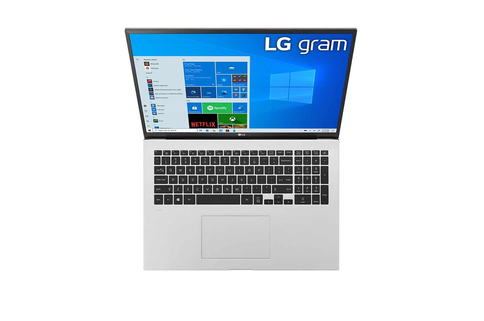 LG Ultrabook LG gram 17" 2021, Windows 10 Home, SSD 1TB, 16GB, Intel Evo z procesorem Intel® Core™ i7 11 generacji, 17Z90P-G, kolor srebrny, 17Z90P-G.AA79Y