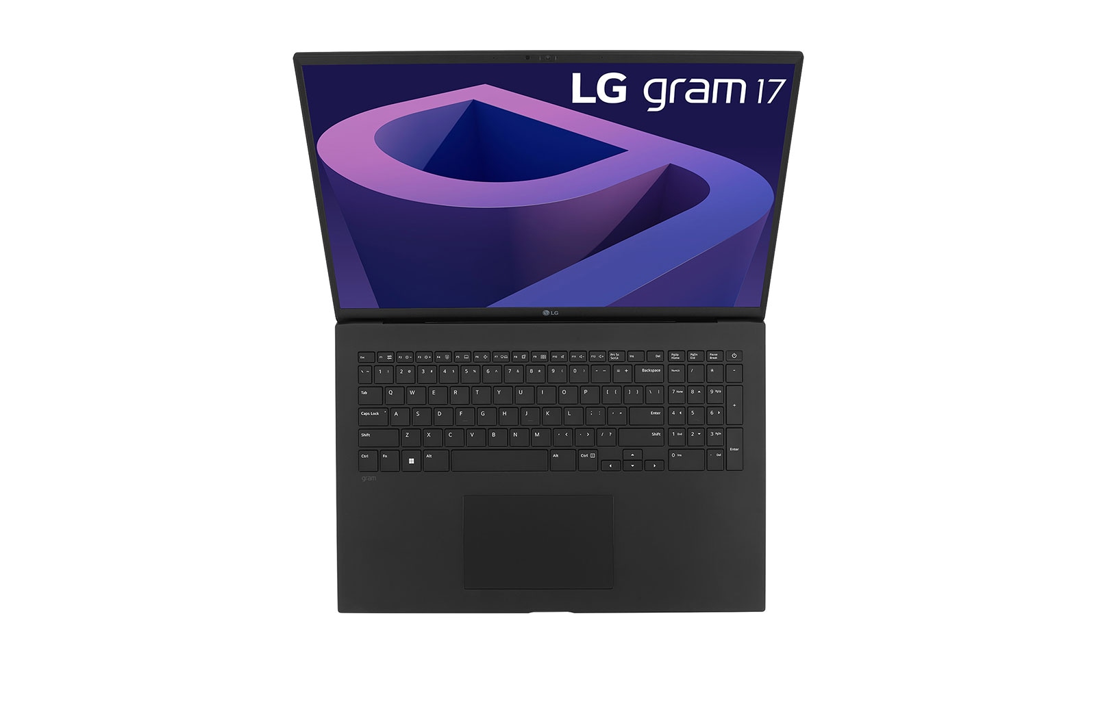 LG Laptop LG gram 17'' 2022 z matową matrycą, Windows 11 Home, SSD 512GB M.2 (NVME), 16 GB, Intel Evo z procesorem Intel® Core™ i5 12. generacji, 17Z90Q-G, kolor czarny, 17Z90Q-GAA55Y