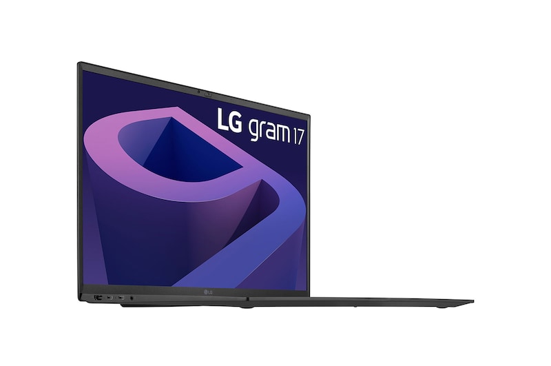LG Laptop LG gram 17'' 2022 z matową matrycą, Windows 11 Home, SSD 512GB M.2 (NVME), 16 GB, Intel Evo z procesorem Intel® Core™ i5 12. generacji, 17Z90Q-G, kolor czarny, 17Z90Q-GAA55Y