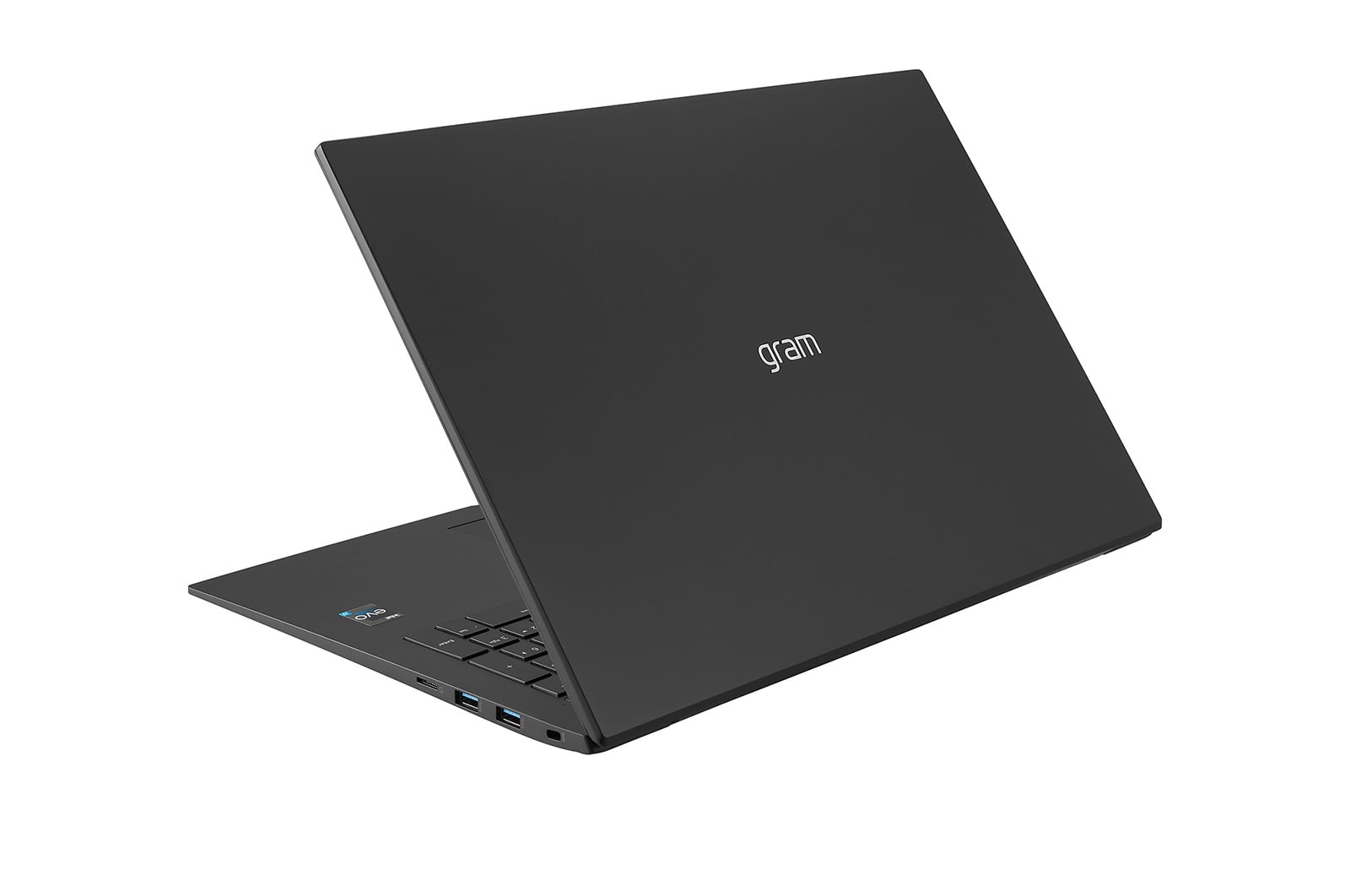 LG Laptop LG gram 17'' 2022 z matową matrycą, Windows 11 Home, SSD 512GB M.2 (NVME), 16 GB, Intel Evo z procesorem Intel® Core™ i5 12. generacji, 17Z90Q-G, kolor czarny, 17Z90Q-GAA55Y