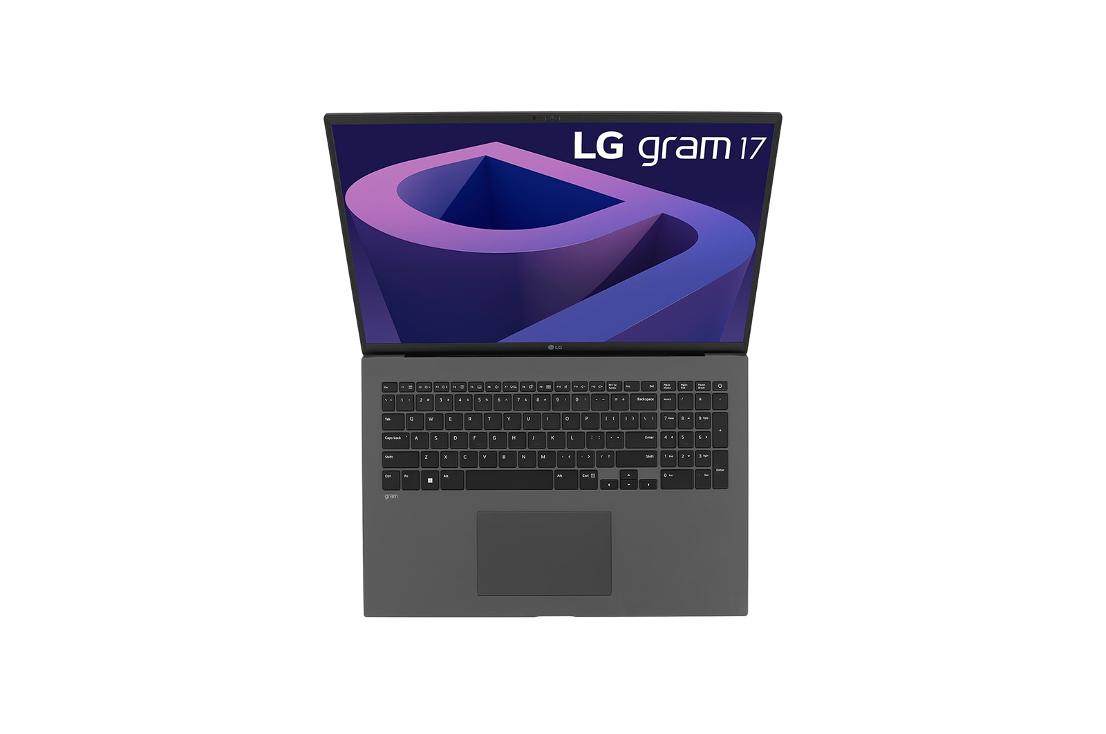 LG  Laptop LG gram 17'' 2022 z matową matrycą, Windows 11 Home, SSD 512GB M.2(NVME), 16GB, Intel Evo z procesorem Intel® Core™ i7 12. generacji, 17Z90Q-G, kolor szary, 17Z90Q-G.AA76Y