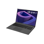 LG  Laptop LG gram 17'' 2022 z matową matrycą, Windows 11 Home, SSD 512GB M.2(NVME), 16GB, Intel Evo z procesorem Intel® Core™ i7 12. generacji, 17Z90Q-G, kolor szary, 17Z90Q-G.AA76Y