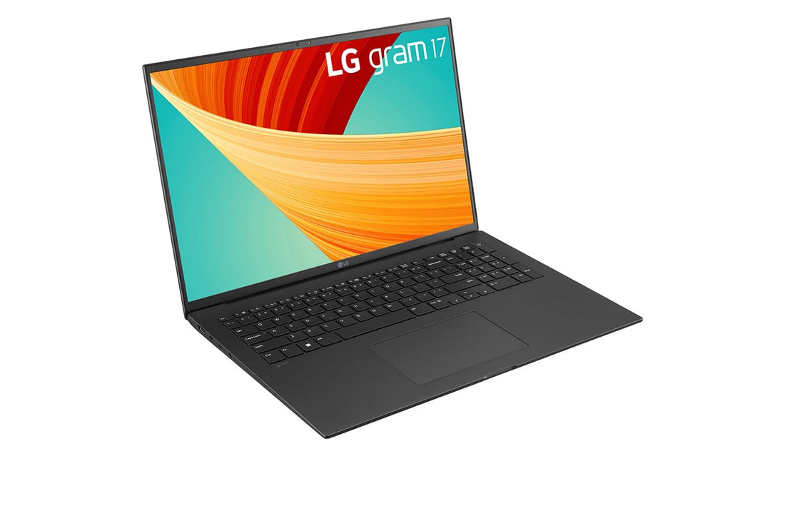 LG Laptop LG gram 17" 2023 z matową matrycą, Windows 11 Home, SSD 1TB M.2 (NVME), 16GB, Intel Evo z procesorem Intel® Core™ i7 13. generacji, 17Z90R, kolor czarny, 17Z90R-G.AA78Y