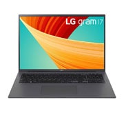 LG Laptop LG gram 17" 2023 z matową matrycą, Windows 11 Home, SSD 1TB M.2 (NVME), 16GB, Intel Evo z procesorem Intel® Core™ i7 13. generacji, 17Z90R, kolor szary, 17Z90R-G.AA79Y