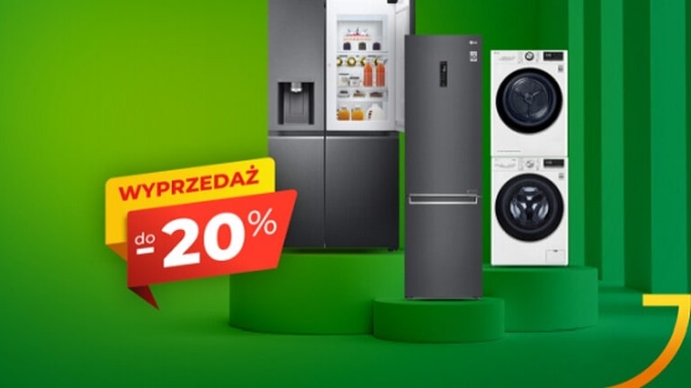 Letnia wyprzedaż produktów AGD nawet do -20% w Sklepie LG1