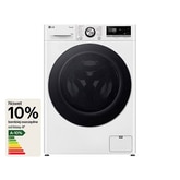 Pralka LG | biała | 10 kg | 1400 obr. / min. | Steam | TurboWash 360 | ThinQ | AIDD | F4W10722W