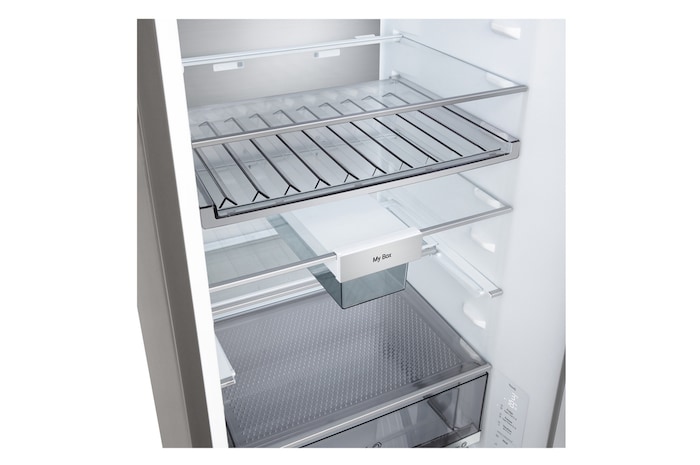 LG 333L Koel-vriescombinatie Zilver | NatureFRESH™ | DoorCooling+™ | Fresh Converter+ | LG NL, GBBSJ1CCPY