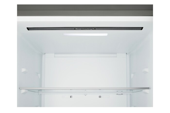 Vooraanzicht LG-koelkast met vriesvak (gbbs726cpy) met Door Cooling+™-uitlaat
