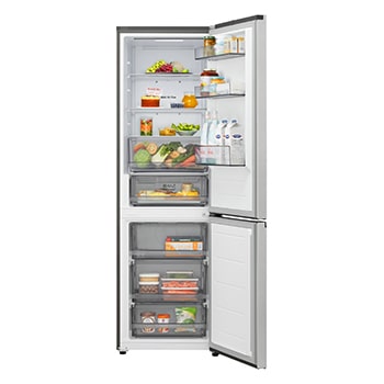 LG 333L Koel-vriescombinatie Zilver | NatureFRESH™ | DoorCooling+™ | Fresh Converter+ | LG NL, GBBSJ1CCPY