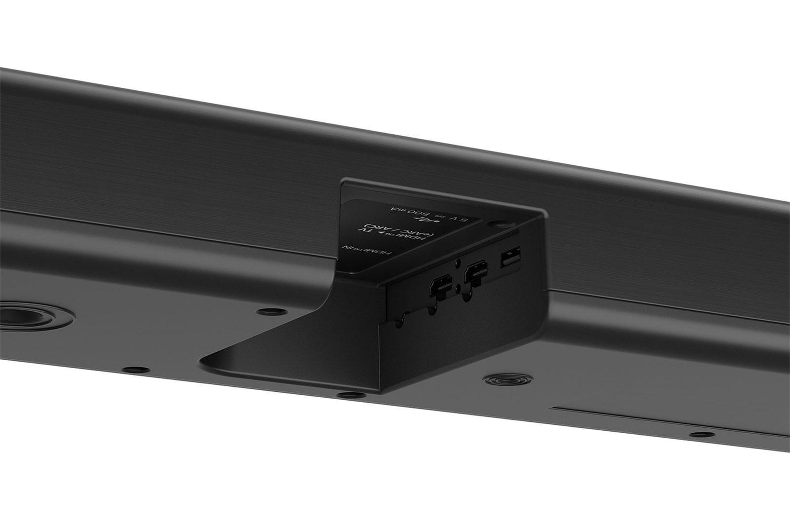 Back view of Soundbar