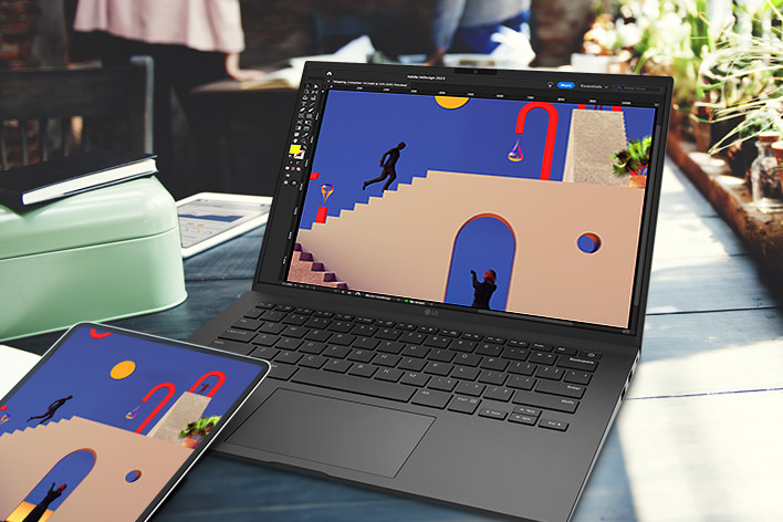 expandir o ecrã com o dispositivo móvel.