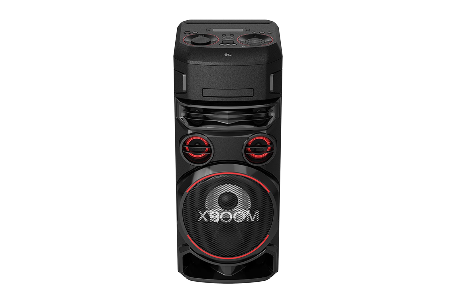 LG Coluna LG XBOOM ON7, 500W, DJ, Karaoke, Sound Sync, Bluetooth, USB, ligação ótica, MIC, CD, FM, ON7