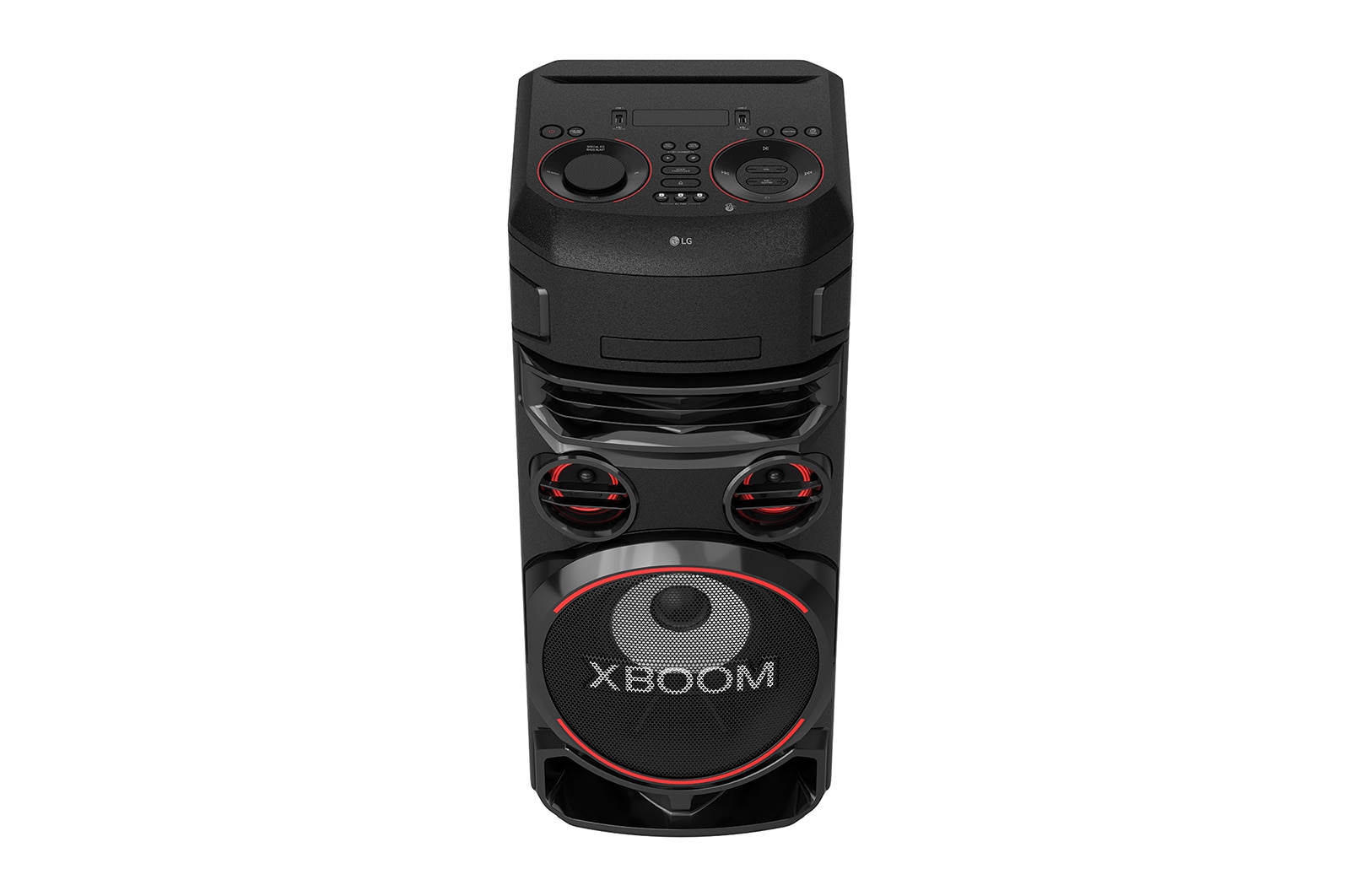 LG Coluna LG XBOOM ON7, 500W, DJ, Karaoke, Sound Sync, Bluetooth, USB, ligação ótica, MIC, CD, FM, ON7