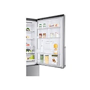 LG Frigorífico Combinado | 461 L | Etiqueta energética E | 1,85 m | DoorCooLing+™ | Wi-Fi | Dispensador sem canaLização, GBF567PZCMB