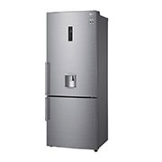 LG Frigorífico Combinado | 461 L | Etiqueta energética E | 1,85 m | DoorCooLing+™ | Wi-Fi | Dispensador sem canaLização, GBF567PZCMB