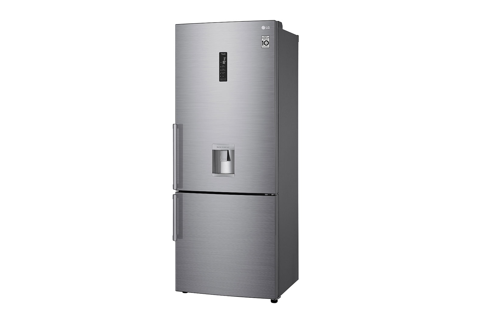 LG Frigorífico Combinado | 461 L | Etiqueta energética E | 1,85 m | DoorCooLing+™ | Wi-Fi | Dispensador sem canaLização, GBF567PZCMB