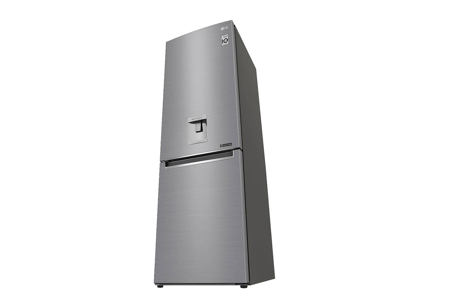 LG Frigorífico Combinado | 340 L | Etiqueta energética E | 1,86 m | DoorCooLing+™ | Dispensador sem canaLização, GBF61PZJMN