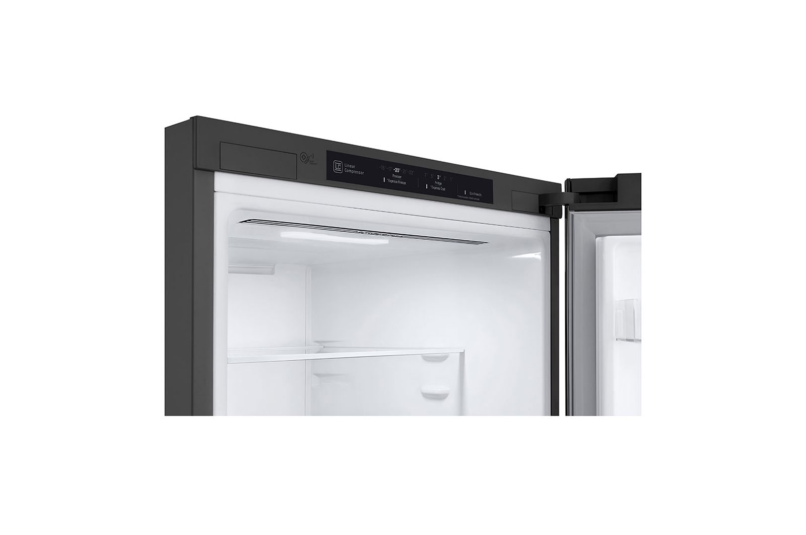 LG Frigorífico Combinado | 340 L | Etiqueta energética E | 1,86 m | DoorCooLing+™ | Dispensador sem canaLização, GBF61PZJMN