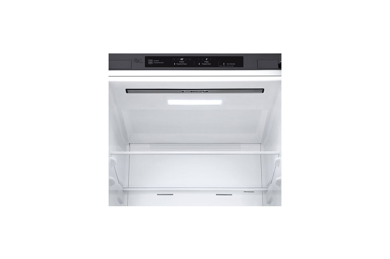 LG Frigorífico Combinado | 340 L | Etiqueta energética E | 1,86 m | DoorCooLing+™ | Dispensador sem canaLização, GBF61PZJMN