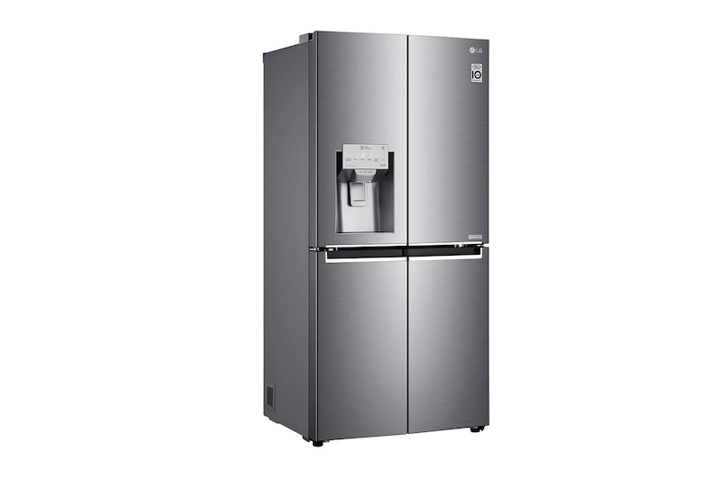LG Frigorífico Americano de 4 portas | 506 L | Etiqueta energética E | UVnano™ | DoorCooLing+™ | Dispensador sem canaLização, GML844PZAE