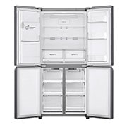 LG Frigorífico Americano de 4 portas | 506 L | Etiqueta energética E | UVnano™ | DoorCooLing+™ | Dispensador sem canaLização, GML844PZAE