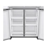 LG Frigorífico Americano de 4 portas | 506 L | Etiqueta energética E | UVnano™ | DoorCooLing+™ | Dispensador sem canaLização, GML844PZAE