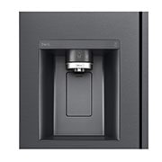LG Frigorífico Americano LG GSJV91MCAE, 635 litros, eficiência energética E, Door in Door™, Door Cooling+™, dispensador sem canalização, UVnano™, Matte Black, GSJV91MCAE