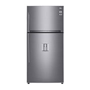 LG Frigorífico de 2 portas | 592 L | Etiqueta energética E | LinearCooLing™ | DoorCooLing+™ | Dispensador sem canaLização, GTF916PZPYD