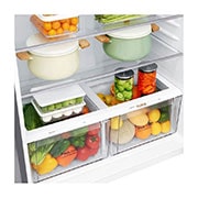 LG Frigorífico de 2 portas | 592 L | Etiqueta energética E | LinearCooLing™ | DoorCooLing+™ | Dispensador sem canaLização, GTF916PZPYD