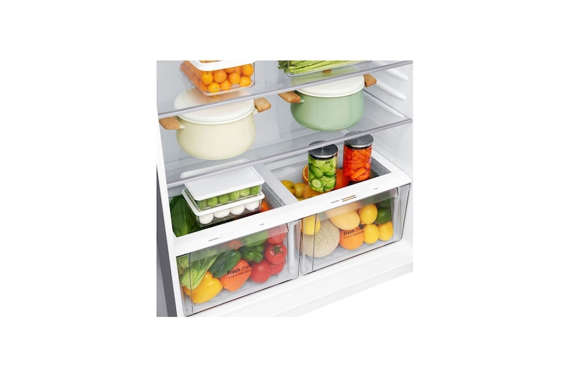 LG Frigorífico de 2 portas | 592 L | Etiqueta energética E | LinearCooLing™ | DoorCooLing+™ | Dispensador sem canaLização, GTF916PZPYD