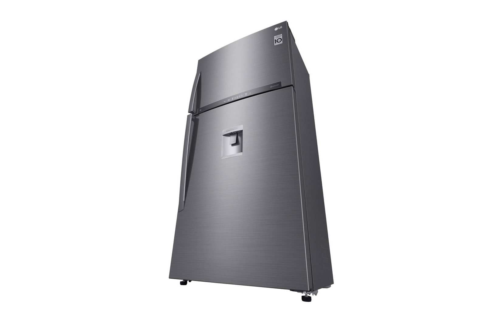 LG Frigorífico de 2 portas | 592 L | Etiqueta energética E | LinearCooLing™ | DoorCooLing+™ | Dispensador sem canaLização, GTF916PZPYD